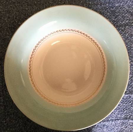 Diploma Araby Blue Rim Soup Bowl