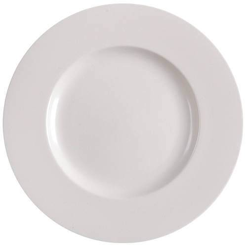 Larabee Dot Cream Accent Luncheon Plate