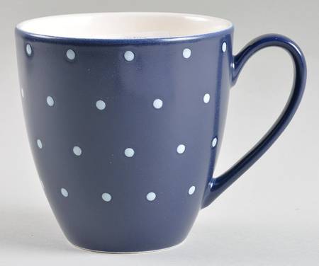 Larabee Dot Navy Blue Mug