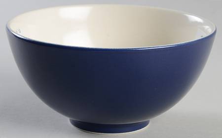 Larabee Dot Navy Blue Fruit/Dessert (Sauce) Bowl