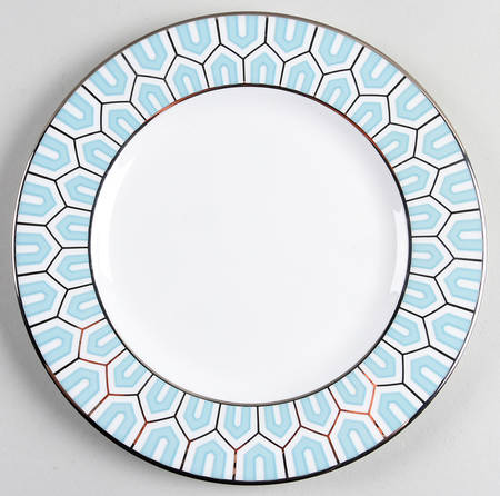Clara Aqua Salad Plate
