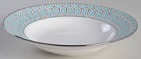 Clara Aqua 9" Soup/Pasta Bowl