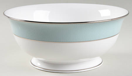 Clara Aqua 8" Round Serving Bowl