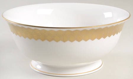 Prismatic Gold 8" Round Serving Bowl