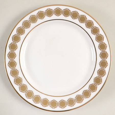 Prismatic Gold Bread & Butter Plate