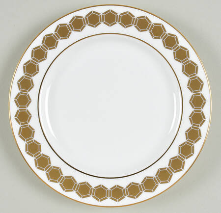 Prismatic Gold Bread & Butter Plate