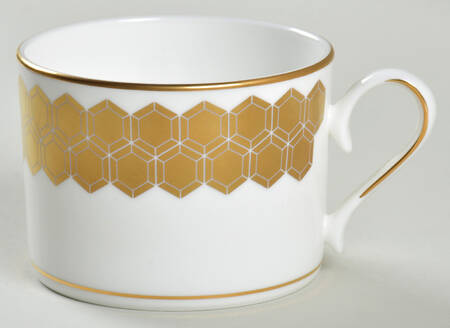 Prismatic Gold Flat Cup