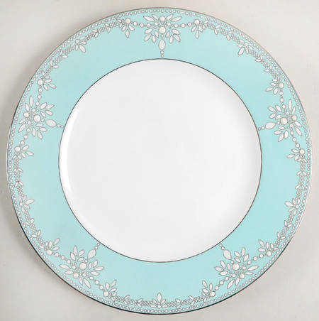 Empire Pearl Turquoise Dinner Plate