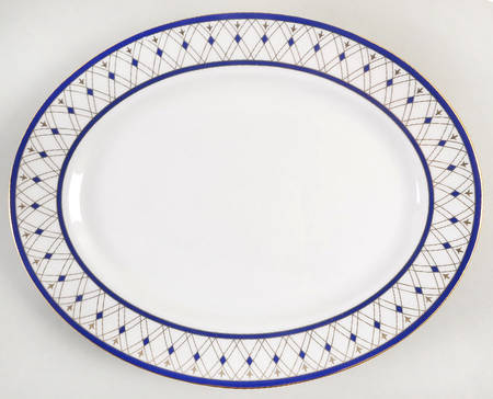 Royal Grandeur 13" Oval Serving Platter