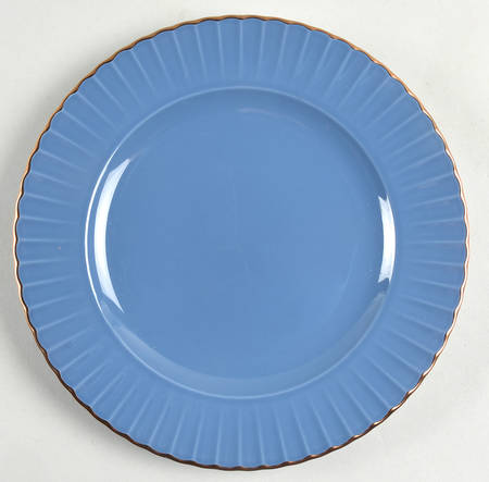 Marchesa Shades Blue Accent Luncheon Plate
