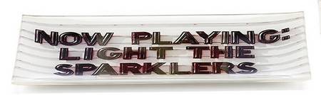 Snap Happy 11" Rectangle Glassware Tray