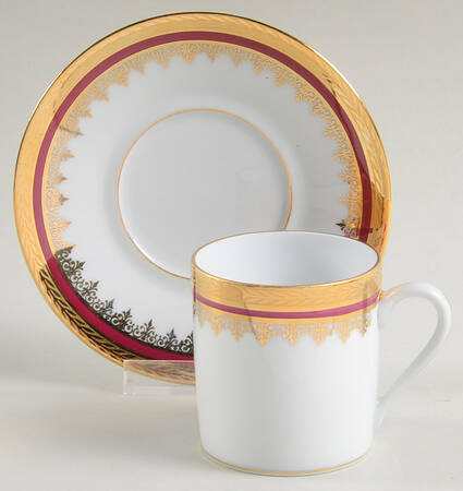 LIM690 Flat Demitasse Cup & Saucer Set