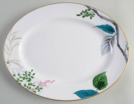 Birch Way 13" Oval Serving Platter