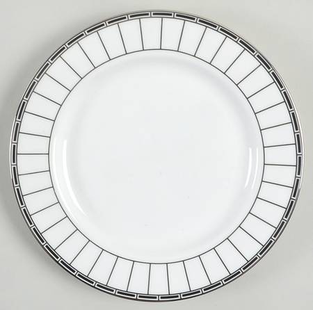 Platinum Onyx Bread & Butter Plate
