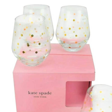 Larabee Road Gold Glassware Stemless Wine