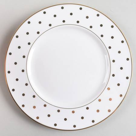 Larabee Road Gold Accent Luncheon Plate