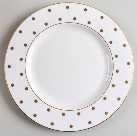 Larabee Road Gold Salad Plate