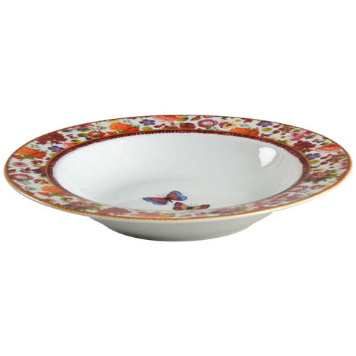 Isabelle Floral Rim Soup Bowl