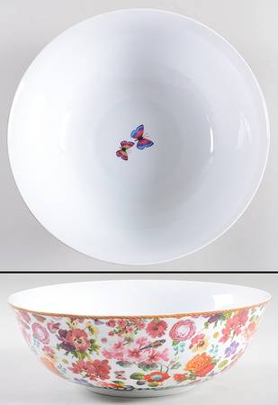 Isabelle Floral 10" Round Serving Bowl by Lenox