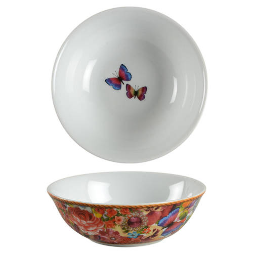 Eliza Stripe Fruit/Dessert (Sauce) Bowl