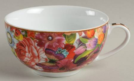 Eliza Stripe Cup for Individual Teapot & Lid with Cup