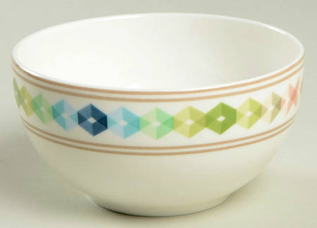 Entertain 365 (Sculpture Green Blue) Dessert Bowl