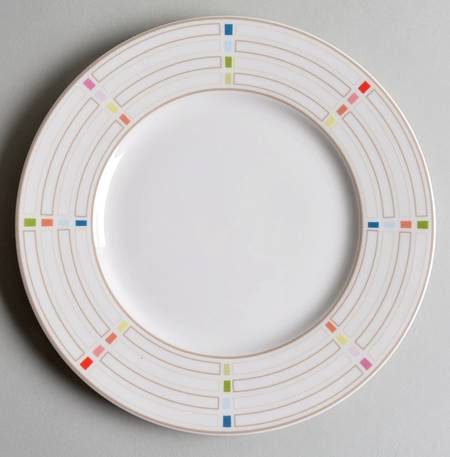 Entertain 365 (Sculpture Confetti) Accent Luncheon Salad Plate