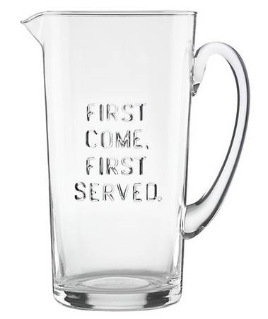 All in Good Taste 64 Oz Glassware Pitcher