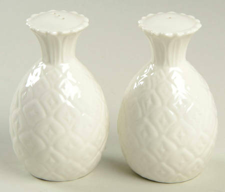 British Colonial Carved Figural Salt and Pepper