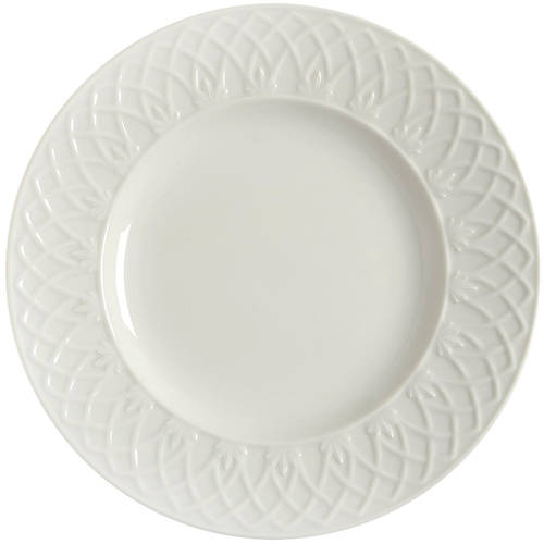 British Colonial Carved Luncheon/Salad Plate