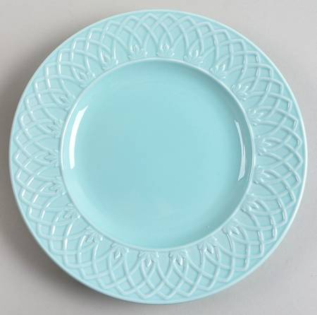 British Colonial Carved Luncheon/Salad Plate