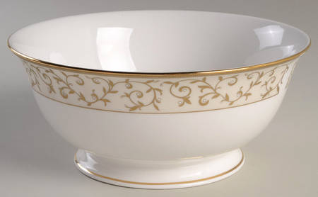 Opal Innocence Gold 8" Round Serving Bowl