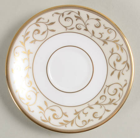 Opal Innocence Gold Saucer for Demitasse Cup