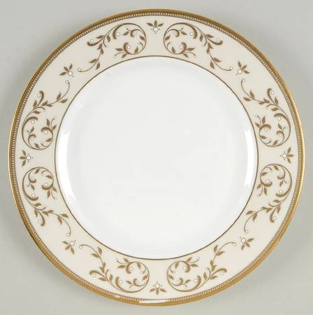 Opal Innocence Gold Salad Plate