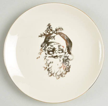 Golden Holidays Dessert/Pie Plate