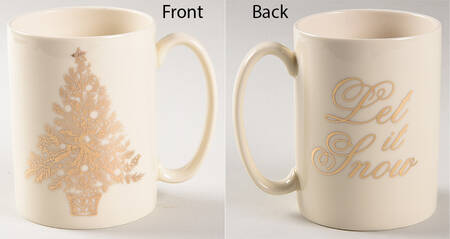 Golden Holidays Mug by Lenox