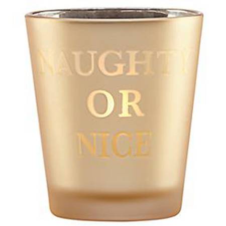 Golden Holidays Glassware Votive Candleholder