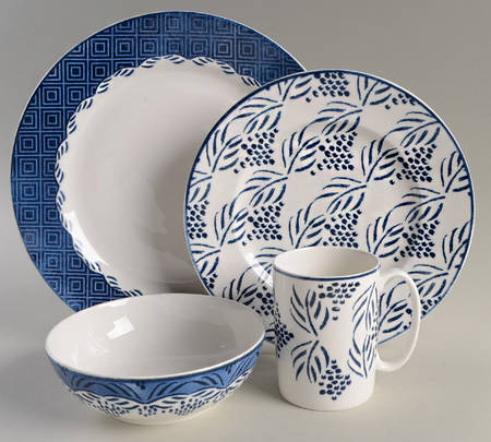 Blue Pointe 4 Piece Place Setting