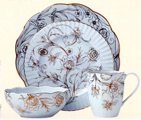 Marchesa Shades Floral (Blue) by Lenox