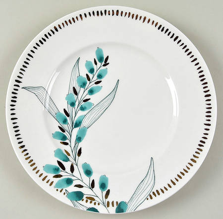 Goldenrod Accent Salad Plate