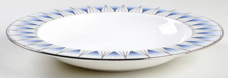 Geodesia Blue 9" Soup/Pasta Bowl