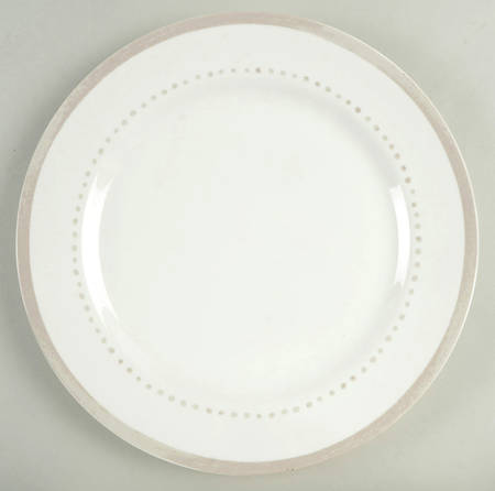 Charlotte Street North Grey Dinner Plate