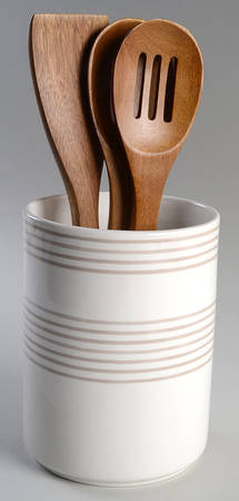 Charlotte Street North Grey Utensil Set (Holder & Utensils)