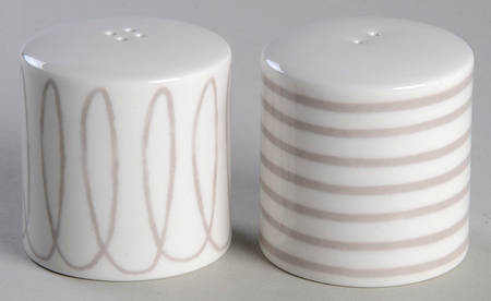 Charlotte Street North Grey Salt & Pepper Set