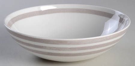 Charlotte Street North Grey 8" Individual Pasta Bowl
