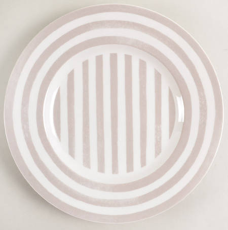 Charlotte Street North Grey Accent Luncheon Plate