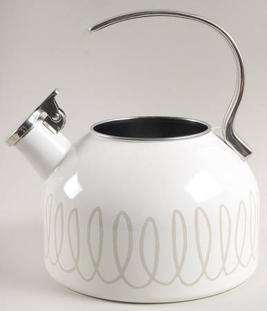 Charlotte Street North Grey Metal Kettle No Lid