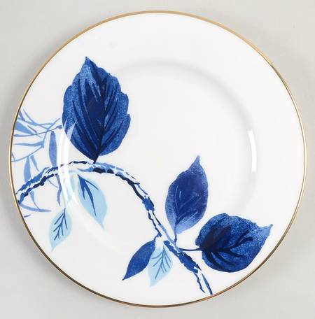 Birch Way Indigo Salad Plate