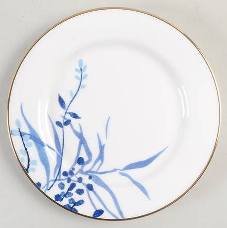 Birch Way Indigo Bread & Butter Plate