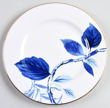 Birch Way Indigo Salad Plate